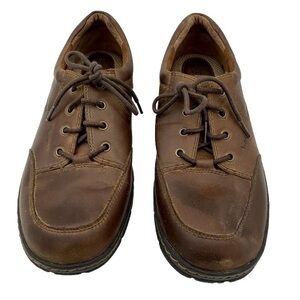 Boc Born‎ Brown Leather Shoes Mens Sz 13M Business Casual Work Casual Lace Up